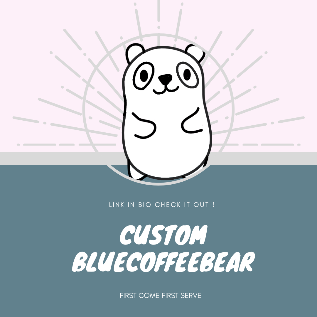 Custom BlueCoffeeBear