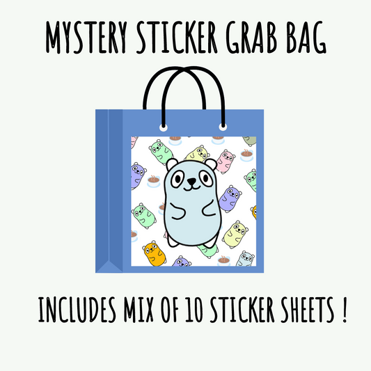 Mystery Sticker Grab Bag